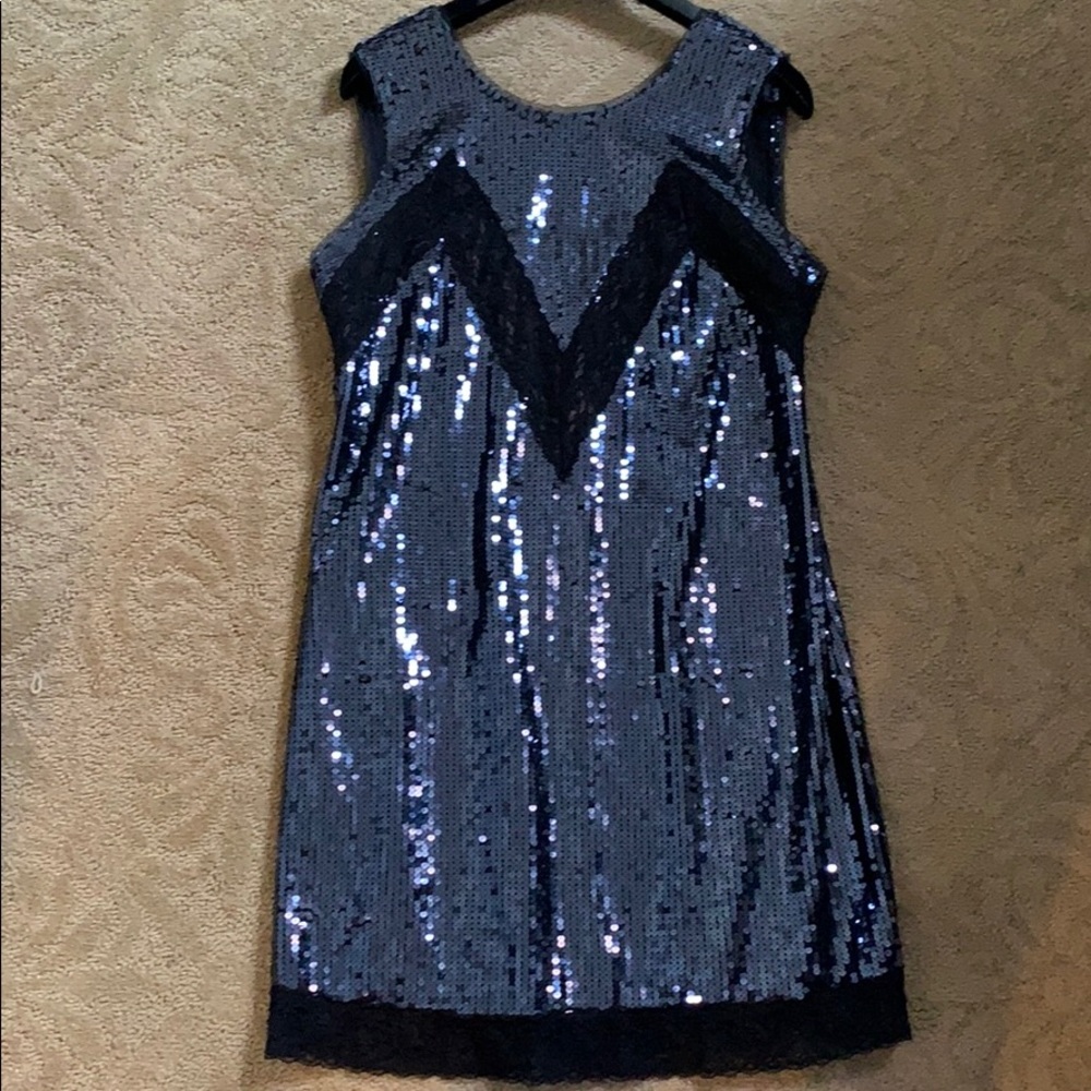 Bcbg sequin dress